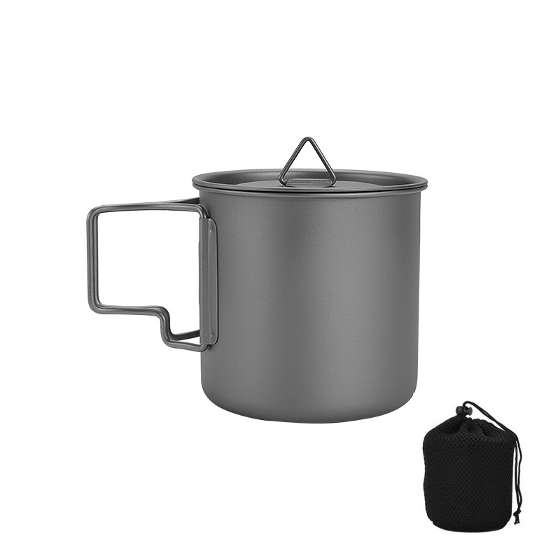 Camping Cooking Lightweight - Mug de camping en titane avec