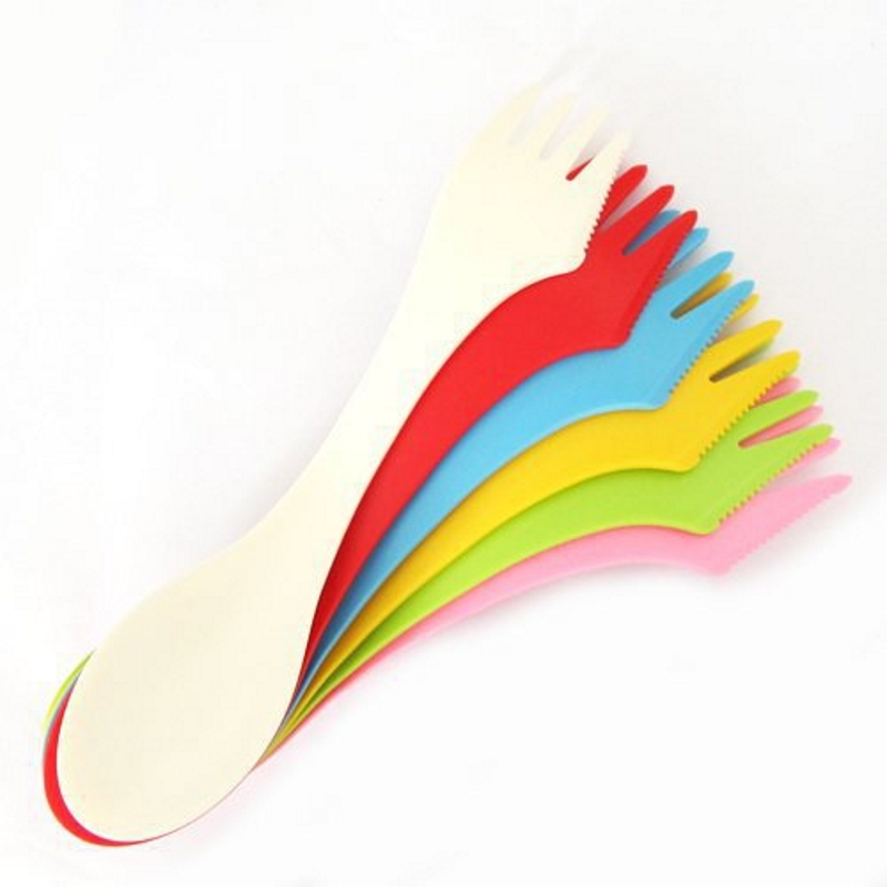 Camp Spork Set - Ensemble d'ustensiles de camping 3 en