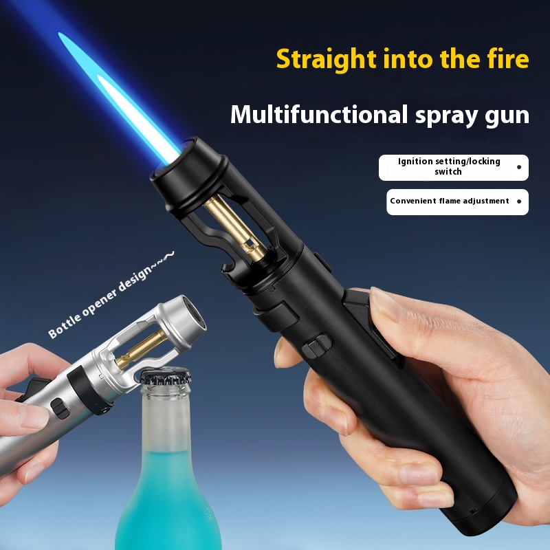 Camping Cooking Gas - Briquet à flamme jet en métal