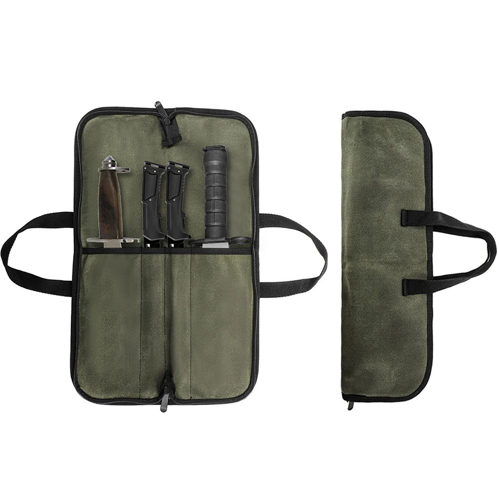 Camping Cooking Multi Tool - Sac de rangement pour couteaux en