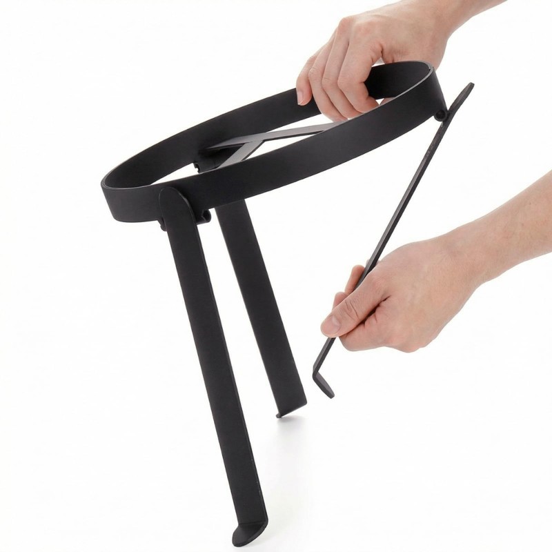 Camping Cooking Open Fire - Support de trépied pliable L71A pour