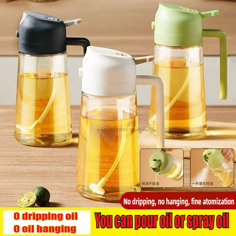 Camping Cooking Oil Container - Bouteille de pulvérisation d'huile d'olive pour