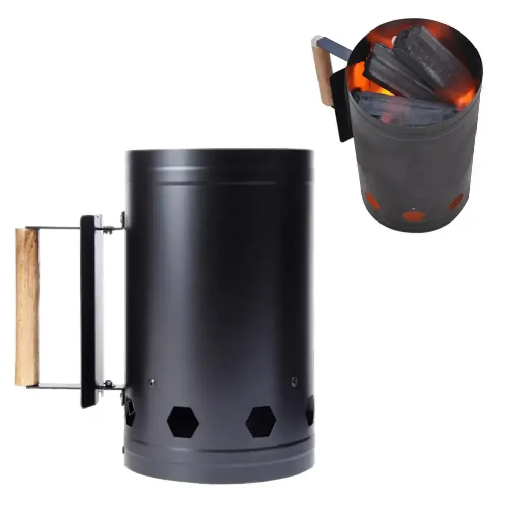 Charcoal Chimney Starter - Seau à charbon de bois, cylindre