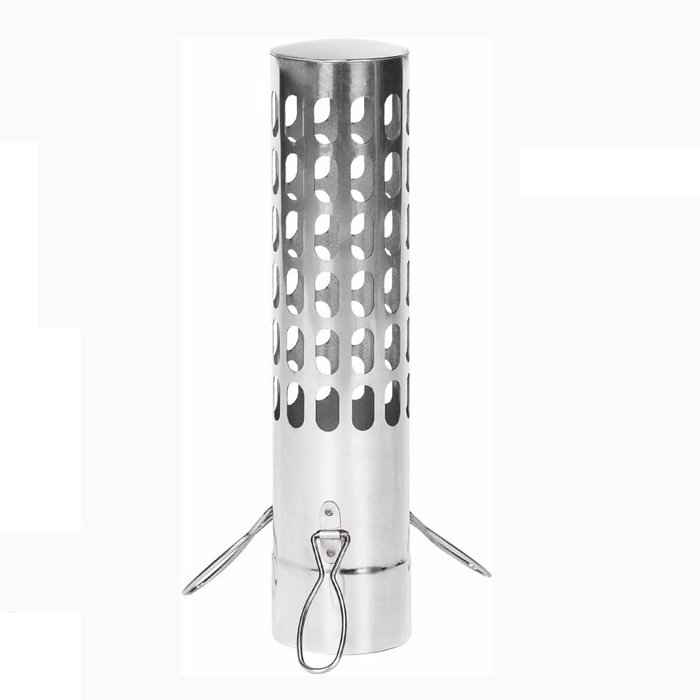 Charcoal Chimney Starter - Stovepipe-Pare-étincelles en acier inoxydable, capuchon de