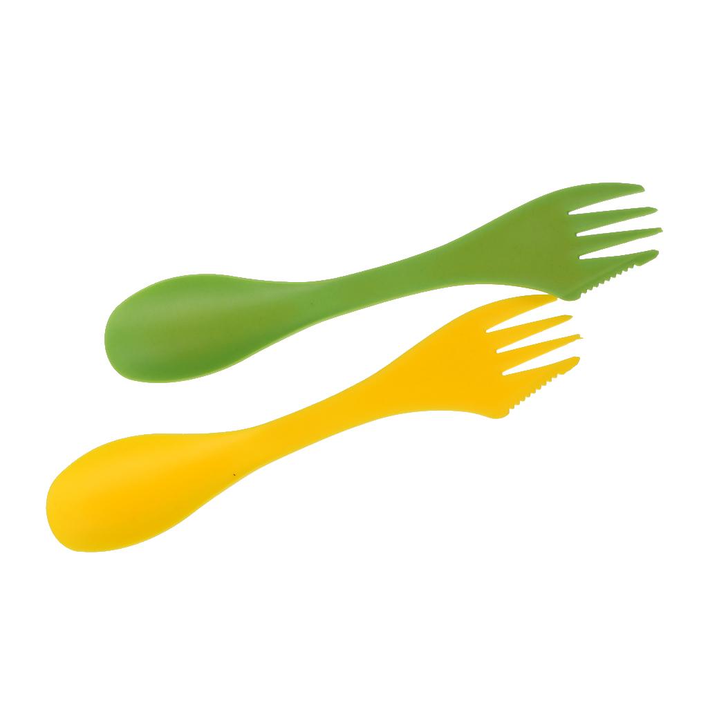 Camp Spork Set - Ensemble de couverts multifonctionnels pour le