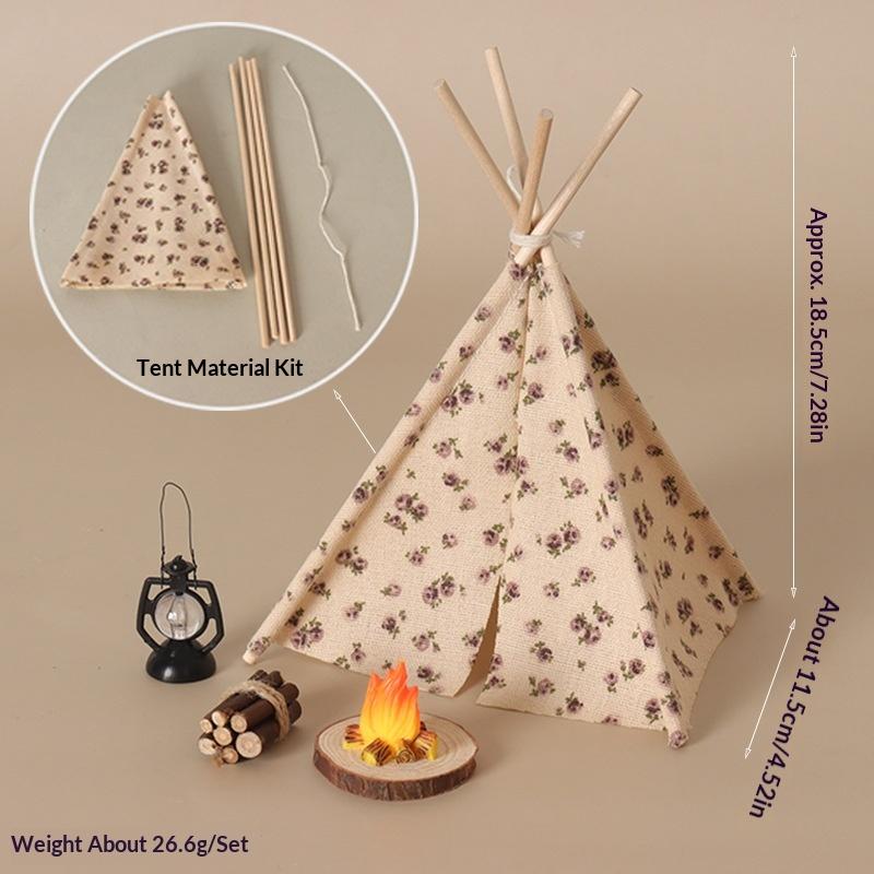 Camping Cooking Kit Box - 1 ensemble de décorations de scène