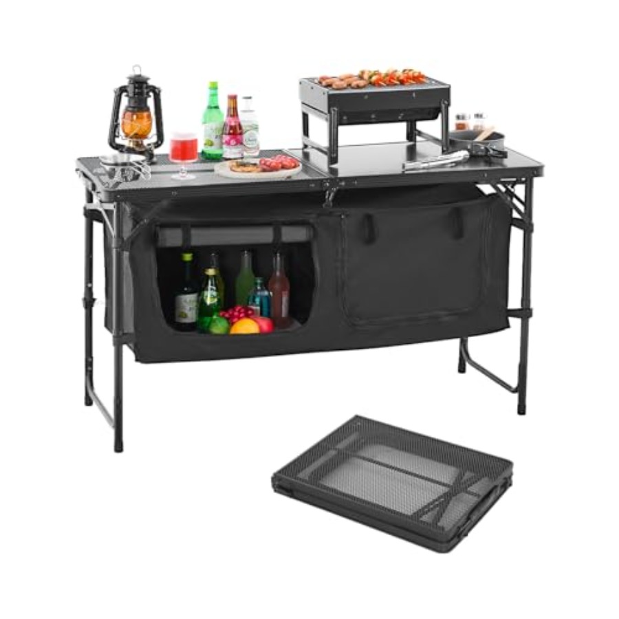 Camping Cooking Lightweight - Table de cuisine de camping, table