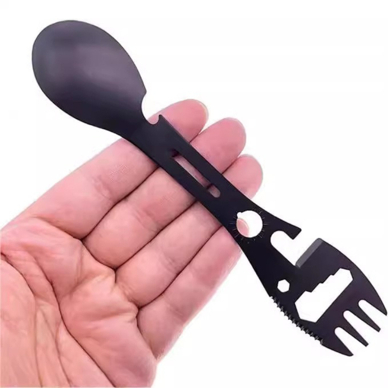 Camp Spork Set - Ensemble d'ustensiles de survie en plein