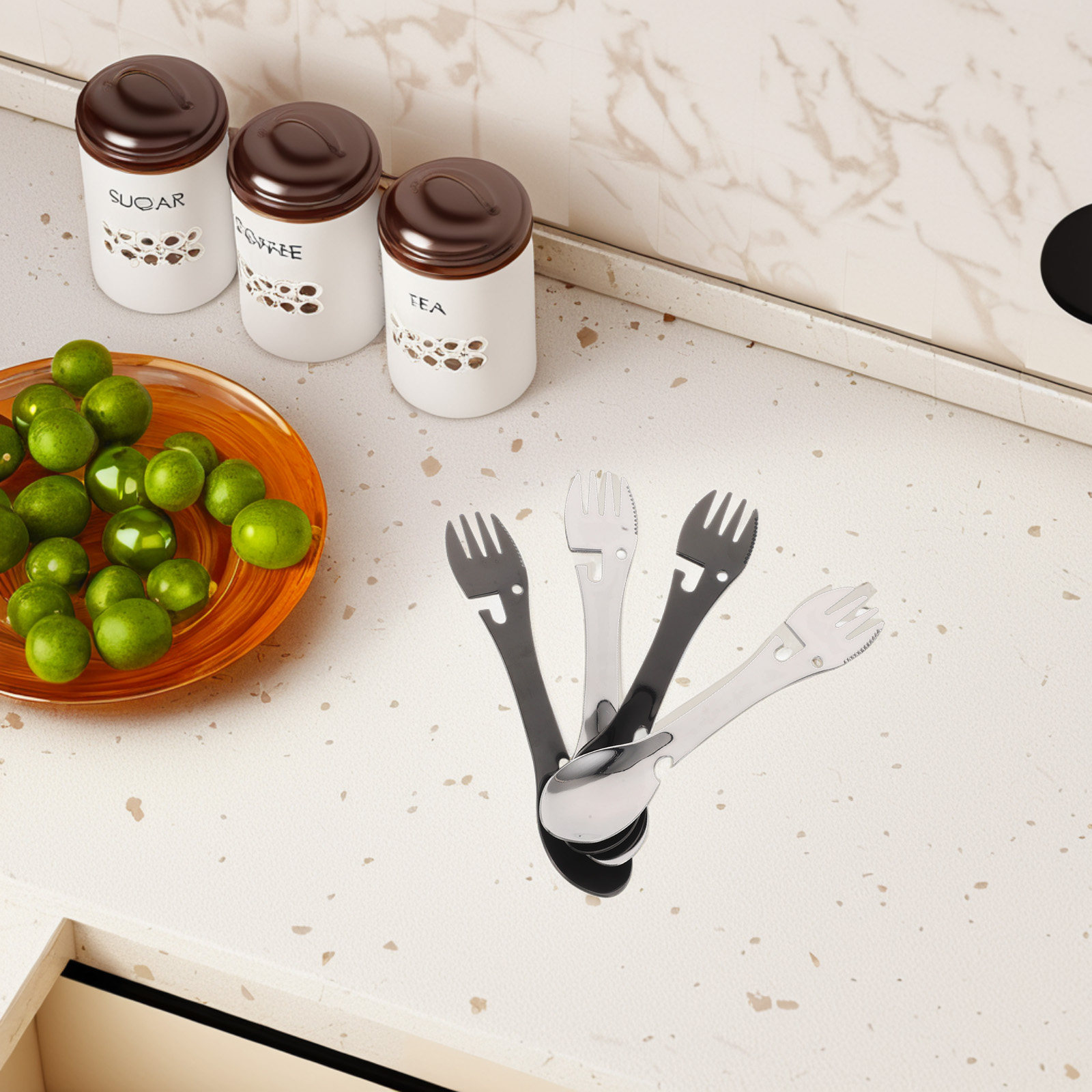 Ensemble d'ustensiles de campi - Camp Spork Set avis et prix