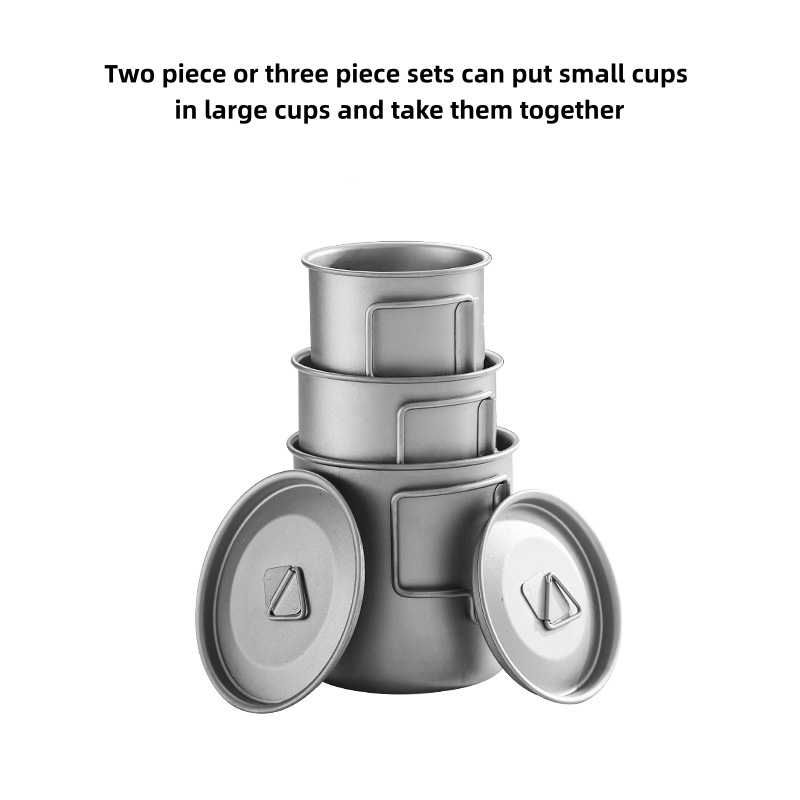 Mug de camping en titane avec  - Camping Cooking Lightweight avis et prix
