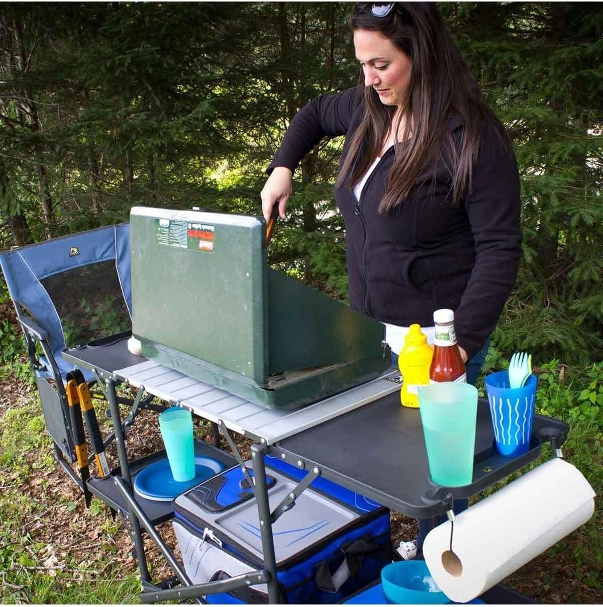 Table de cuisine de camping po - Cooking Outdoor Camping avis et prix