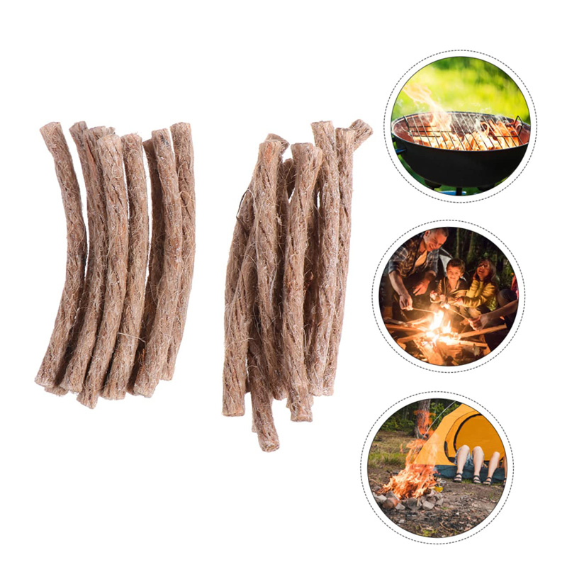Mèche de survie en chanvre, co - Camping Cooking Wood Stove avis et prix