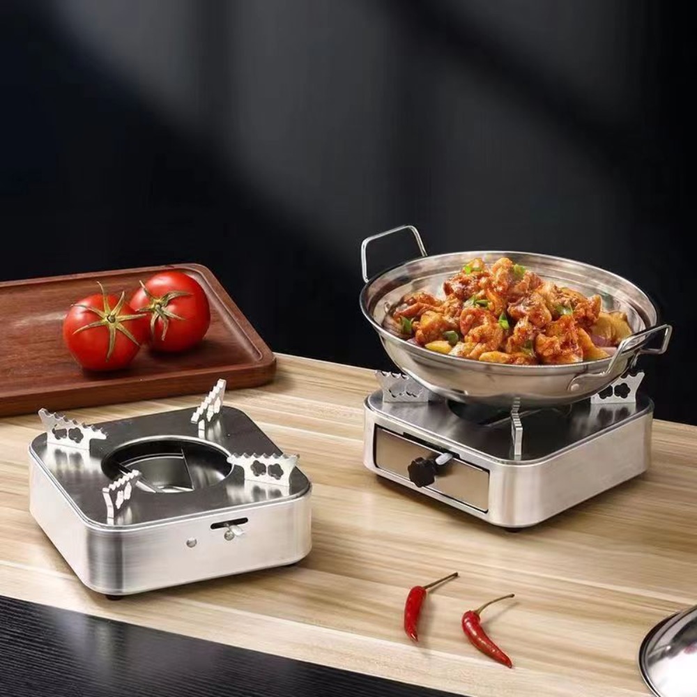 Réchaud à alcool portable carr - Camping Cooking Gas avis et prix