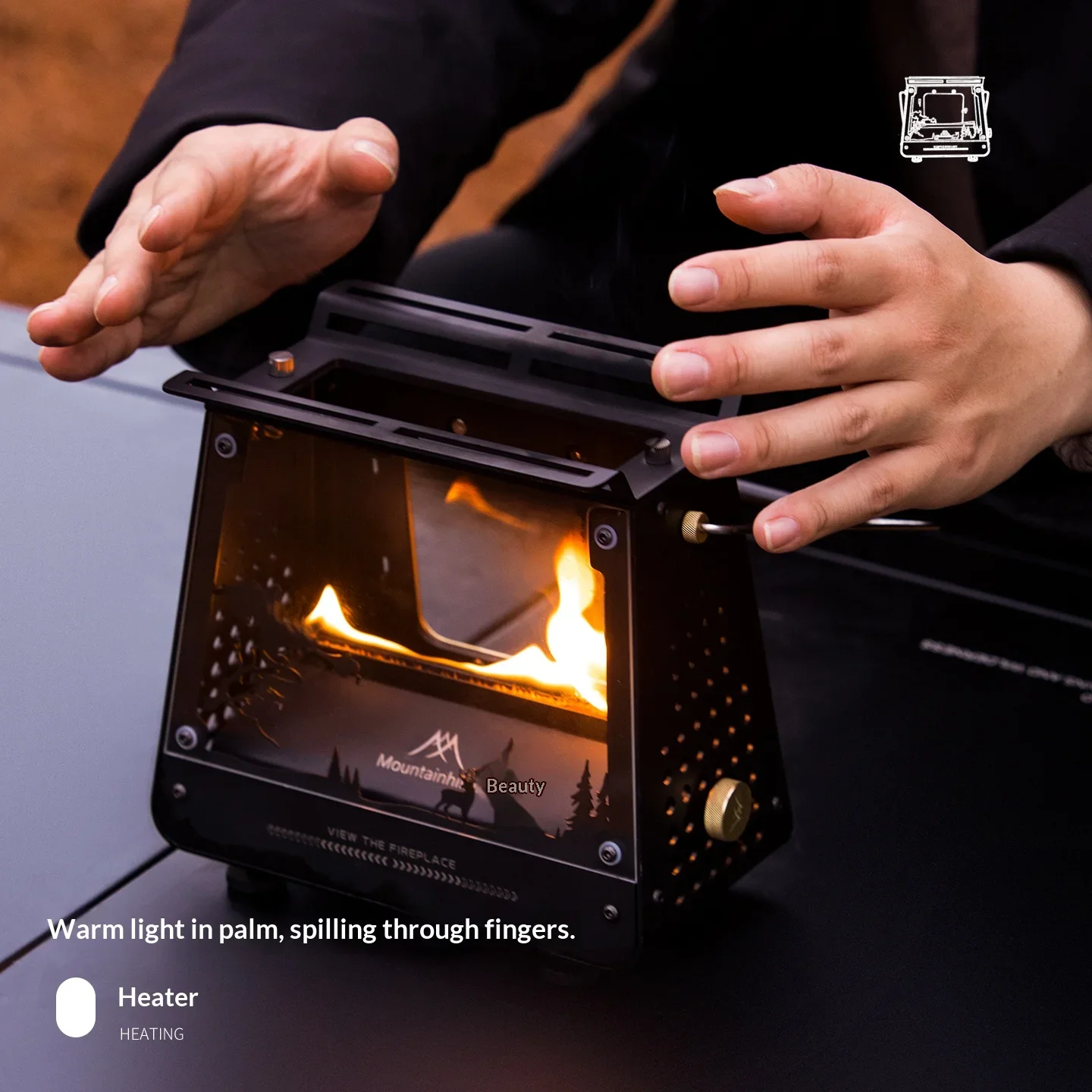 Réchaud à huile portable MOUNT - Camping Cooking Open Fire avis et prix