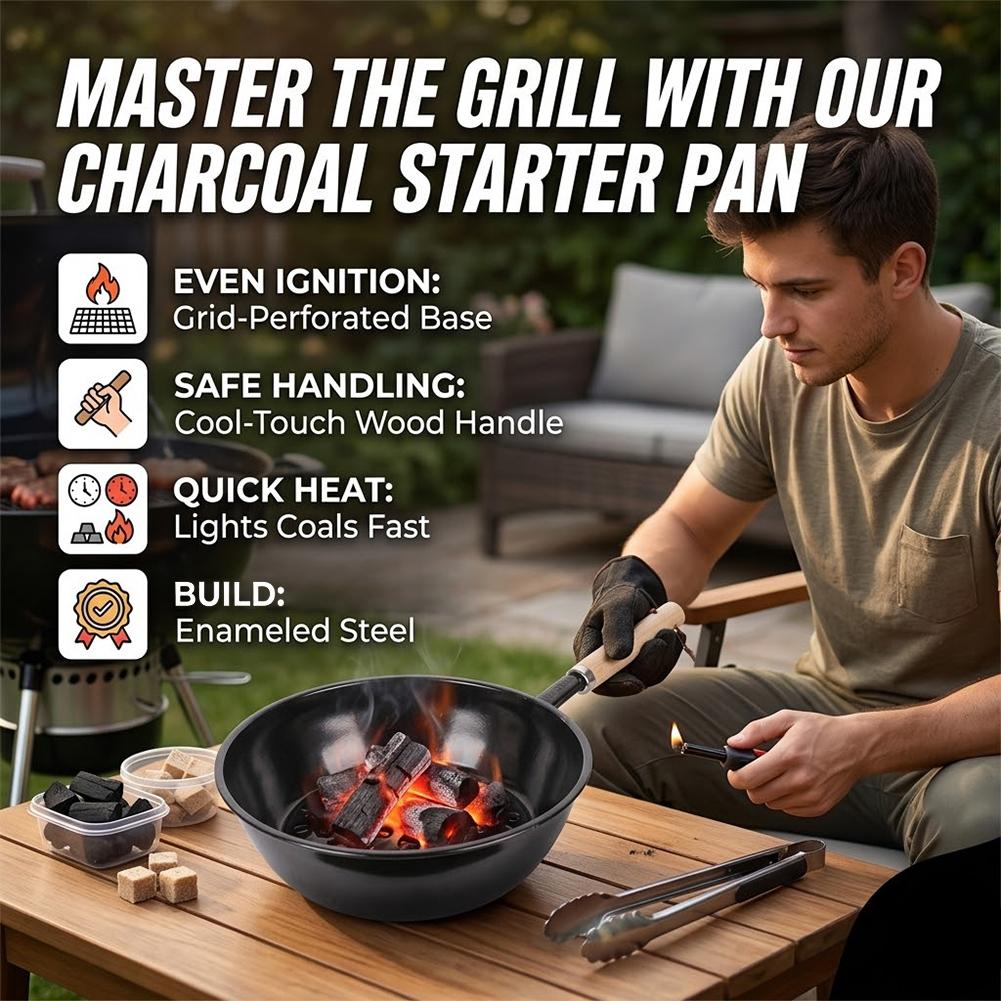 Réchaud portable d'extérieur a - Charcoal Chimney Starter avis et prix