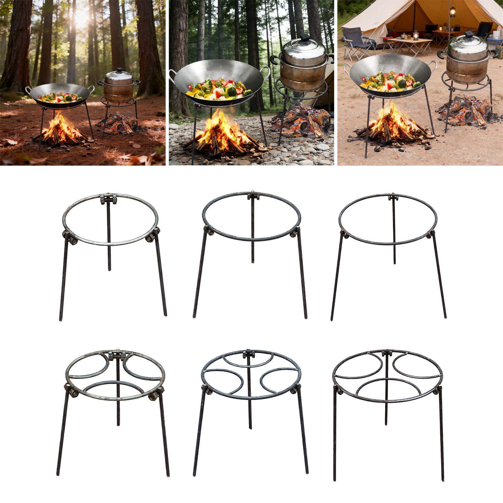 Trépied pour feu de camp, supp - Camping Cooking Open Fire avis et prix