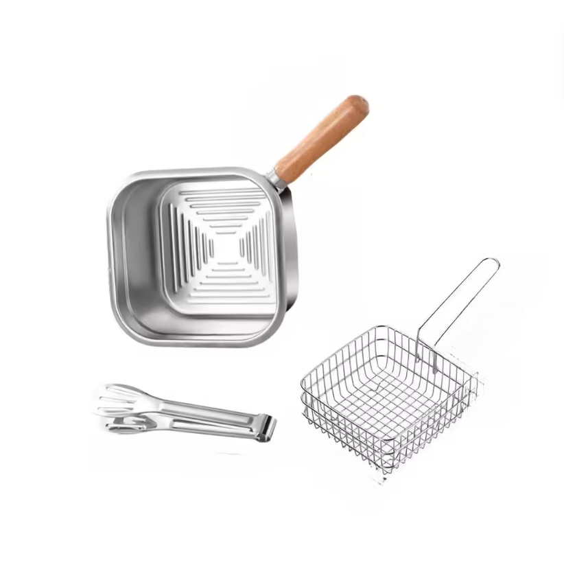 1 ensemble de poêles carrées e - Camping Cooking Set Detachable Handle avis et prix