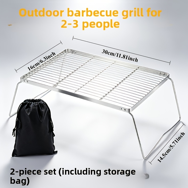 Support de feu de camp pliable - Camping Cooking Lightweight avis et prix