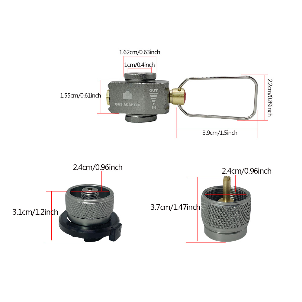 Adaptateur de brûleur à gaz de - Camping Cooking Gas avis et prix