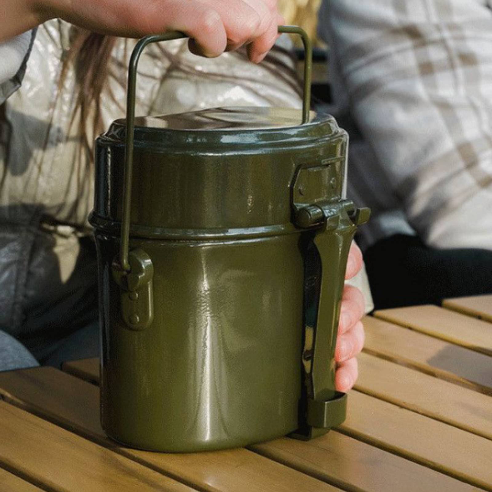 Kit de cuisine de camping mult - Camping Cooking Kit Box avis et prix