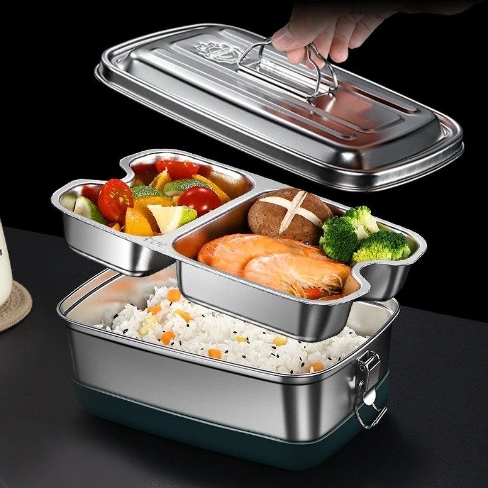 Boîte à déjeuner Double couche - Camping Cooking Device avis et prix
