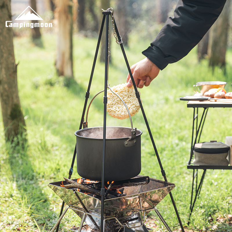 CAMPINGMOON MS-105-BK MS-105-B - Camping Cooking Multi Tool avis et prix