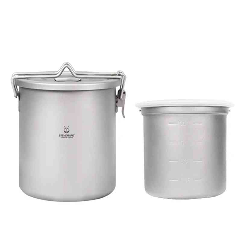Silverant Camping titane Pot u - Camping Cooking Open Fire avis et prix