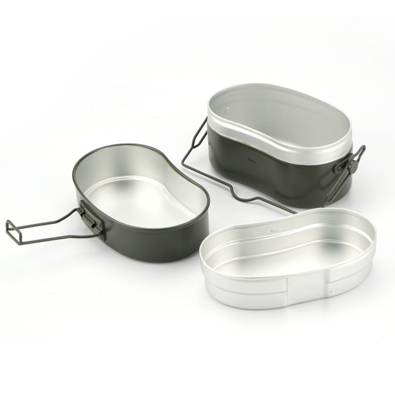 Boîte à déjeuner en aluminium, - Camping Cooking Kit Box avis et prix