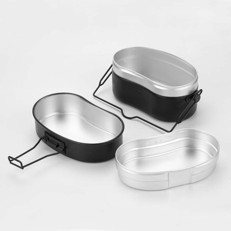 Boîte à déjeuner en aluminium, - Camping Cooking Kit Box avis et prix