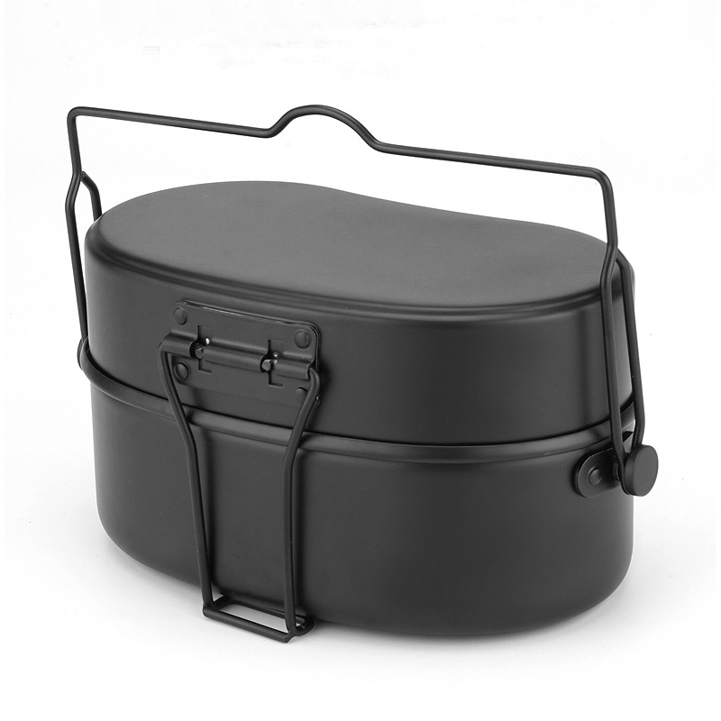 Boîte à déjeuner en aluminium, - Camping Cooking Kit Box avis et prix