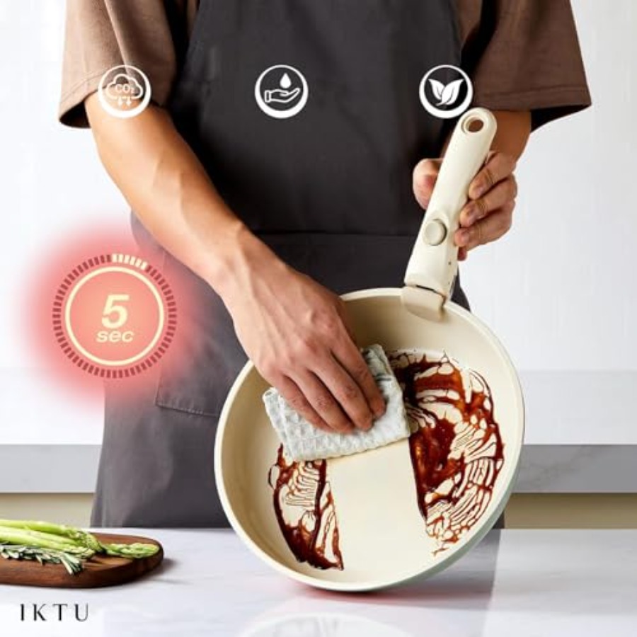Ensemble de casseroles et poêl - Camping Cooking Set Detachable Handle avis et prix