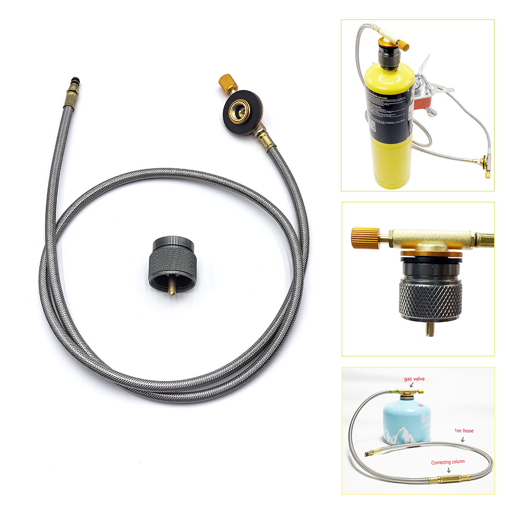 Tuyau d'extension de gaz tress - Camping Cooking Device avis et prix