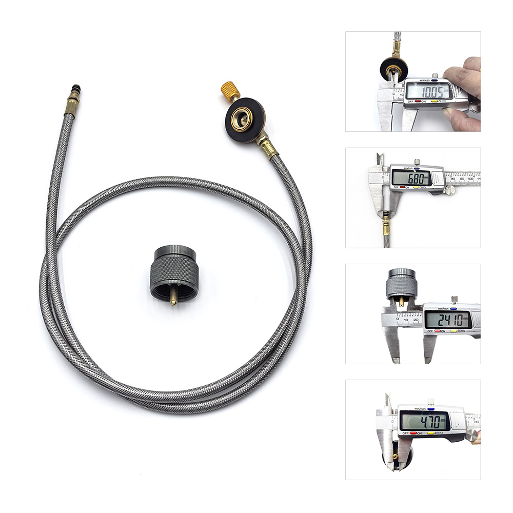 Tuyau d'extension de gaz tress - Camping Cooking Device avis et prix