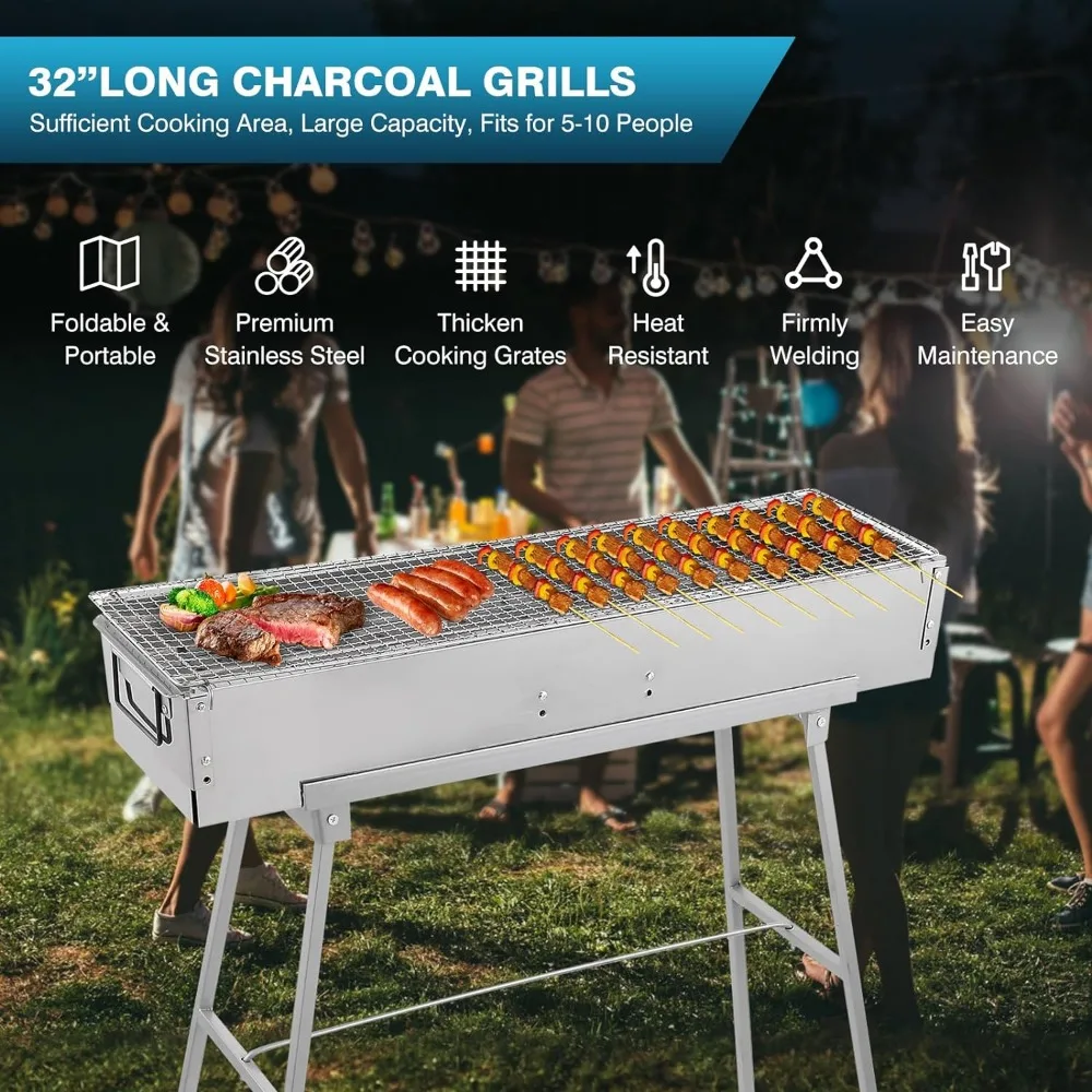 Grills à charbon de bois porta - Camp Grill Portable Folding avis et prix