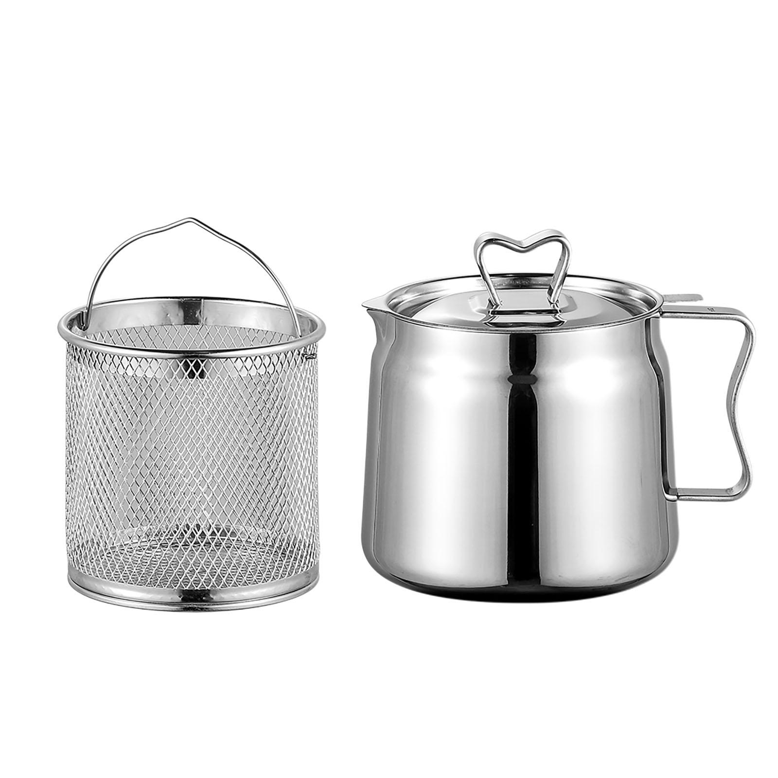 Ensemble de friteuses en acier - Camping Cooking Oil Container avis et prix