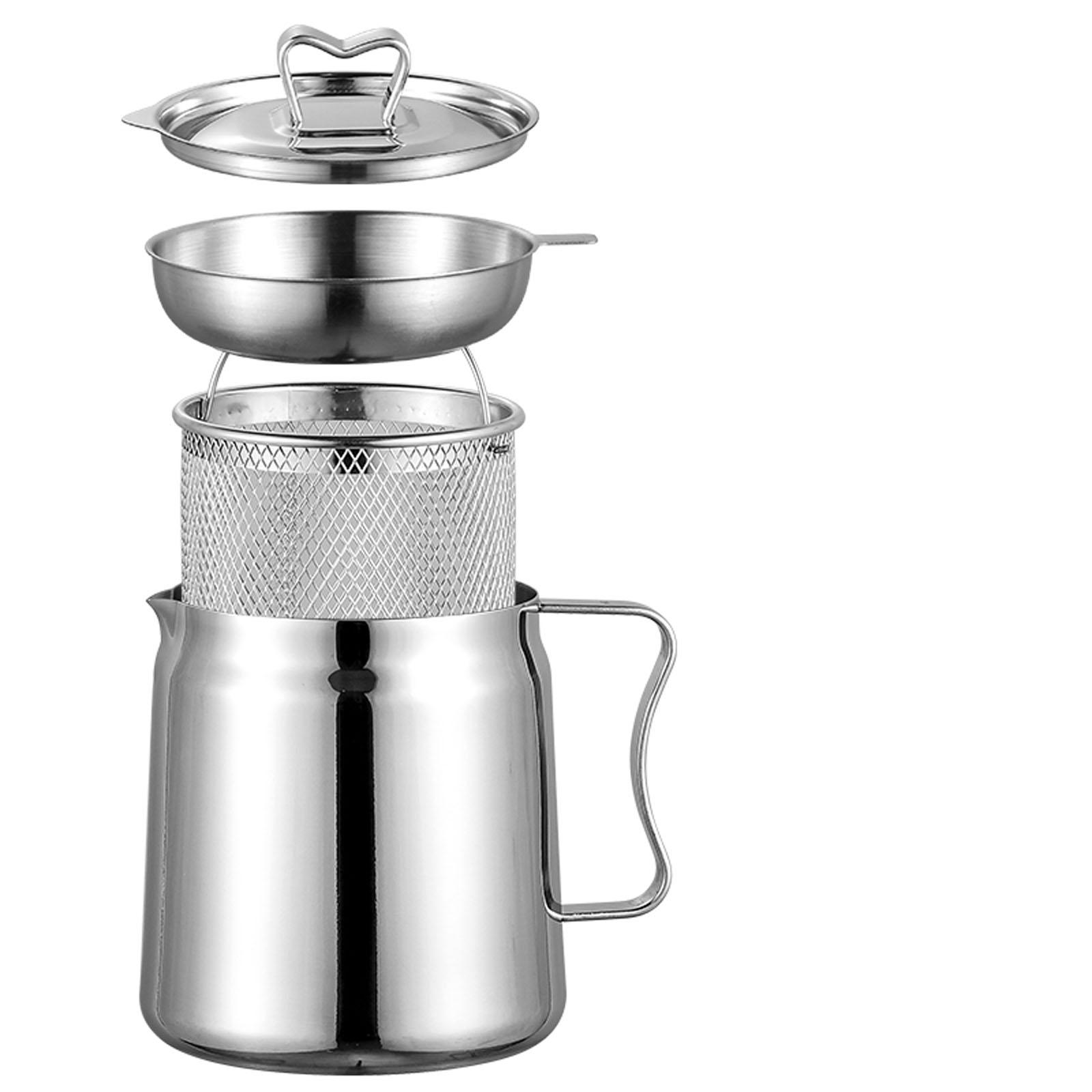 Ensemble de friteuses en acier - Camping Cooking Oil Container avis et prix