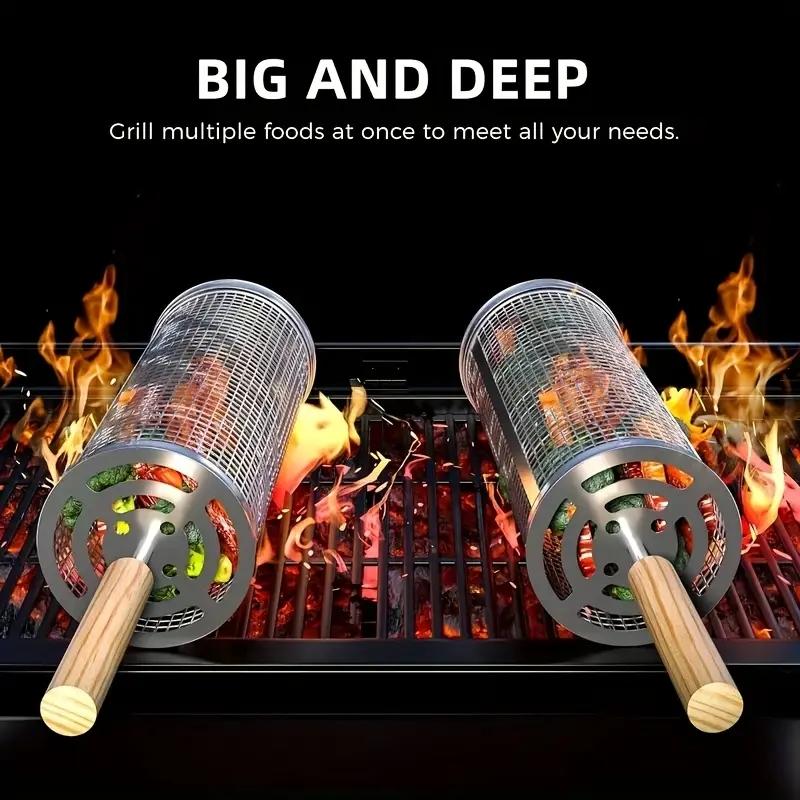 Panier de barbecue en acier in - Camping Cooking Device avis et prix