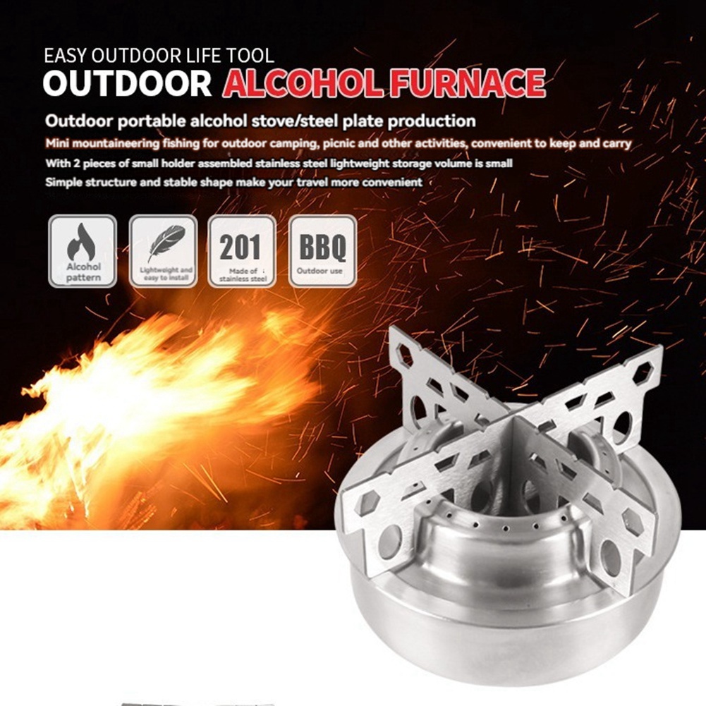 Mini poêle à alcool Portable,  - Camping Cooking Multi Tool avis et prix
