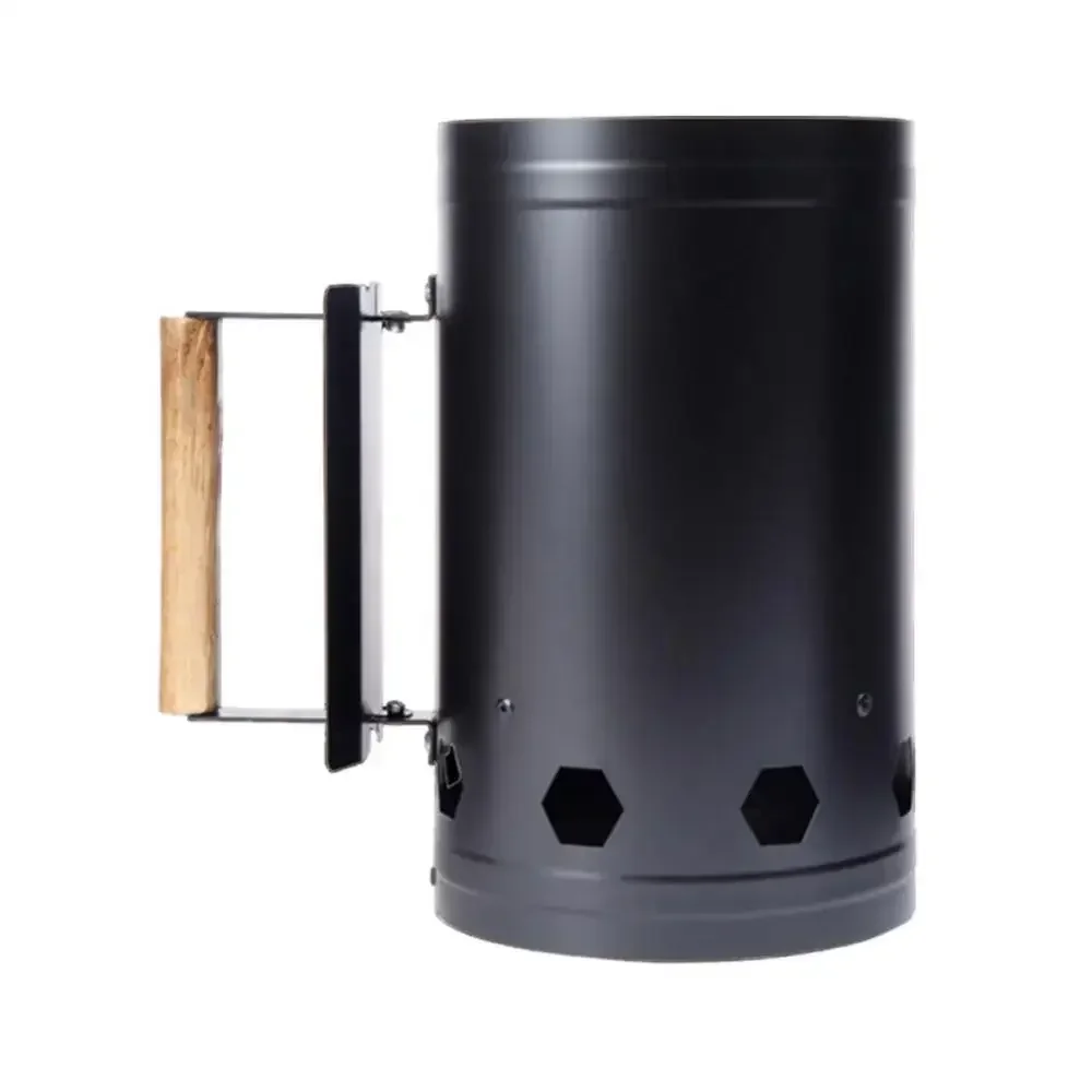 Seau à charbon de bois, cylind - Charcoal Chimney Starter avis et prix