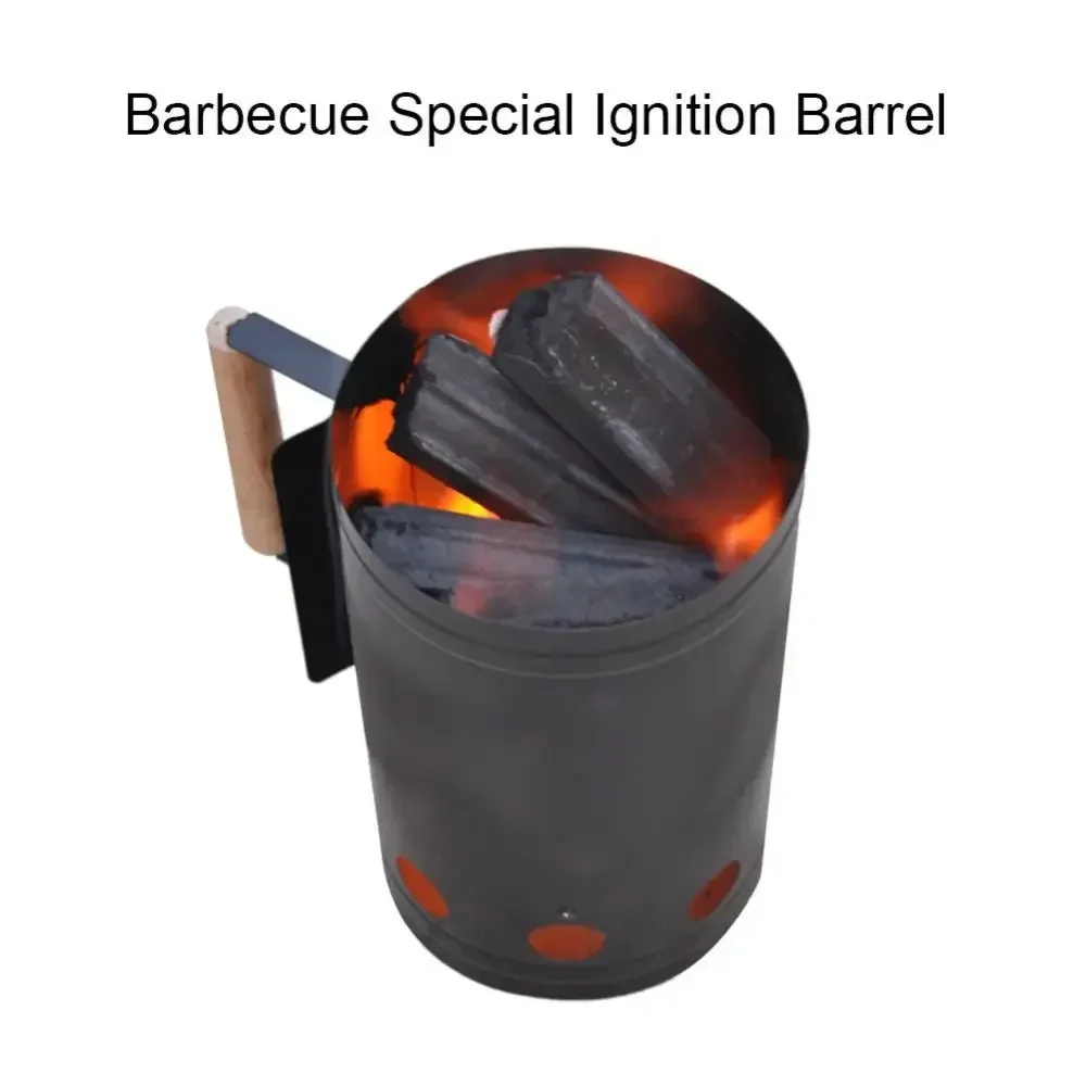 Seau à charbon de bois, cylind - Charcoal Chimney Starter avis et prix