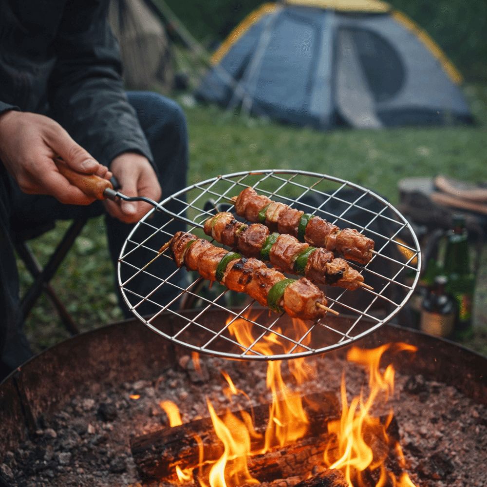 Grille de barbecue portable en - Camping Cooking Multi Tool avis et prix