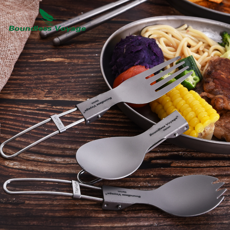Couverts de Camping en titane, - Camp Spork Set avis et prix