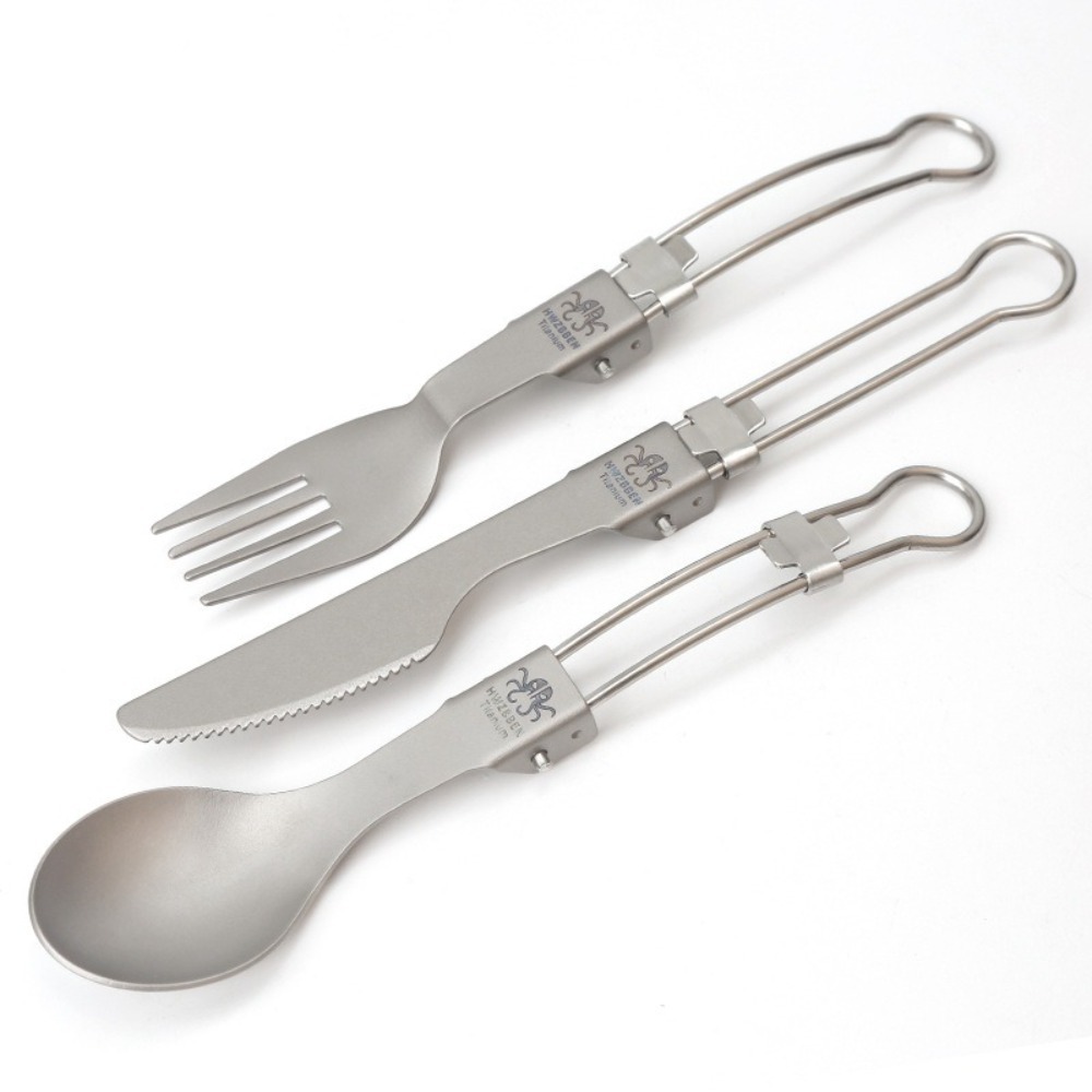 Spork pliant demi-polissage en - Camp Spork Set avis et prix