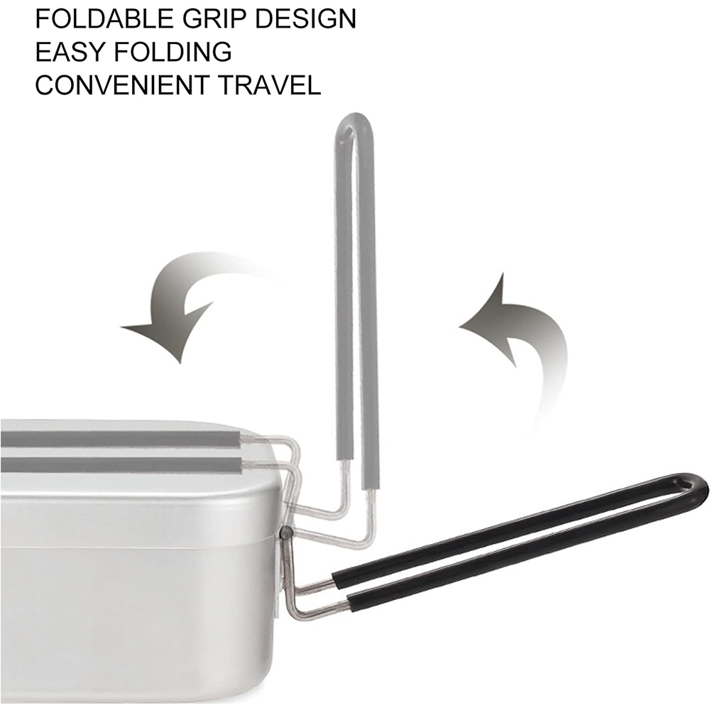 Boîtes à déjeuner en aluminium - Camping Cooking Kit Box avis et prix