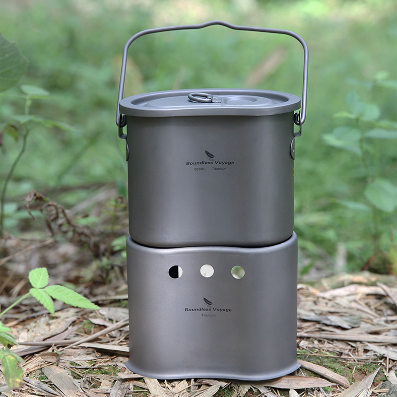 Boundless Voyage-Ensemble d'us - Camping Cooking Wood Stove avis et prix