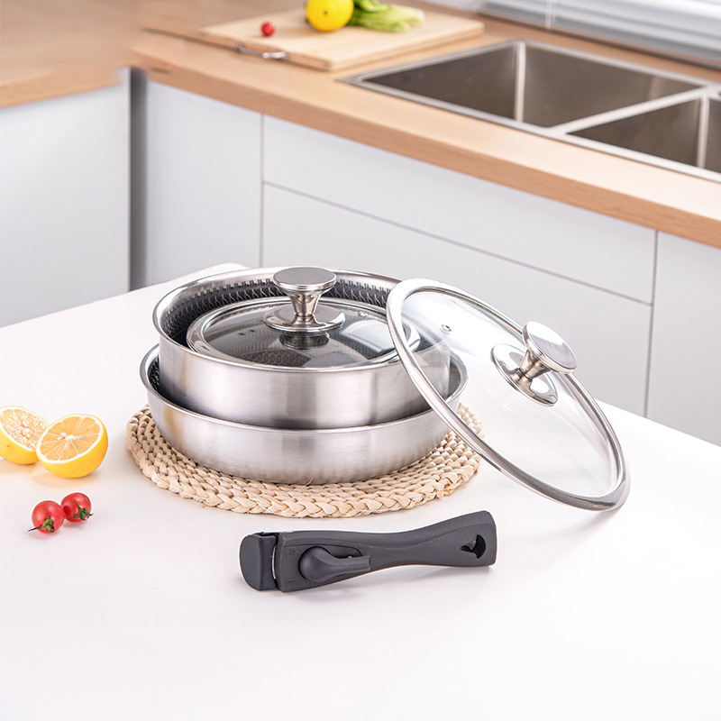 Ensemble d'ustensiles de cuisi - Camping Cooking Set Detachable Handle avis et prix