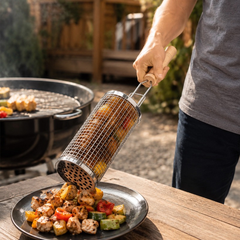 Ensemble de paniers de barbecu - Camping Cooking Device avis et prix