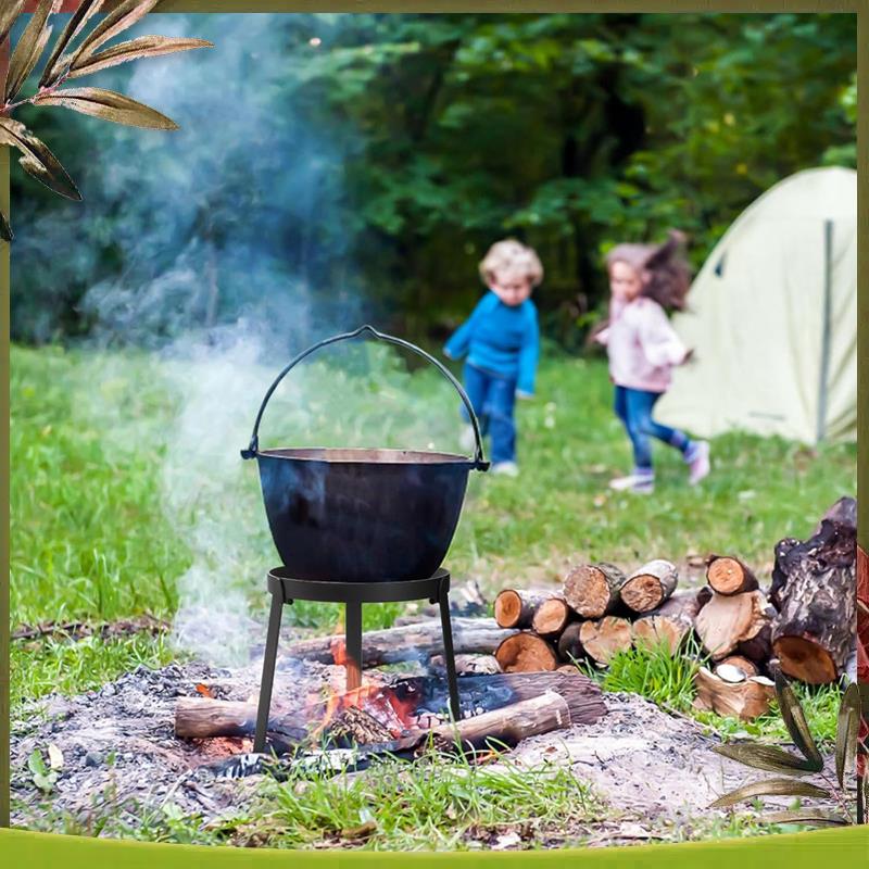 Trépied pour feu de camp, supp - Camping Cooking Open Fire avis et prix