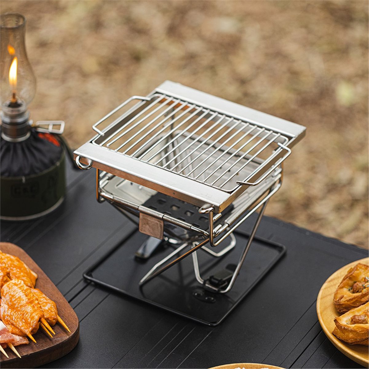 Barbecue pliant d'extérieur M1 - Camp Grill Portable Folding avis et prix