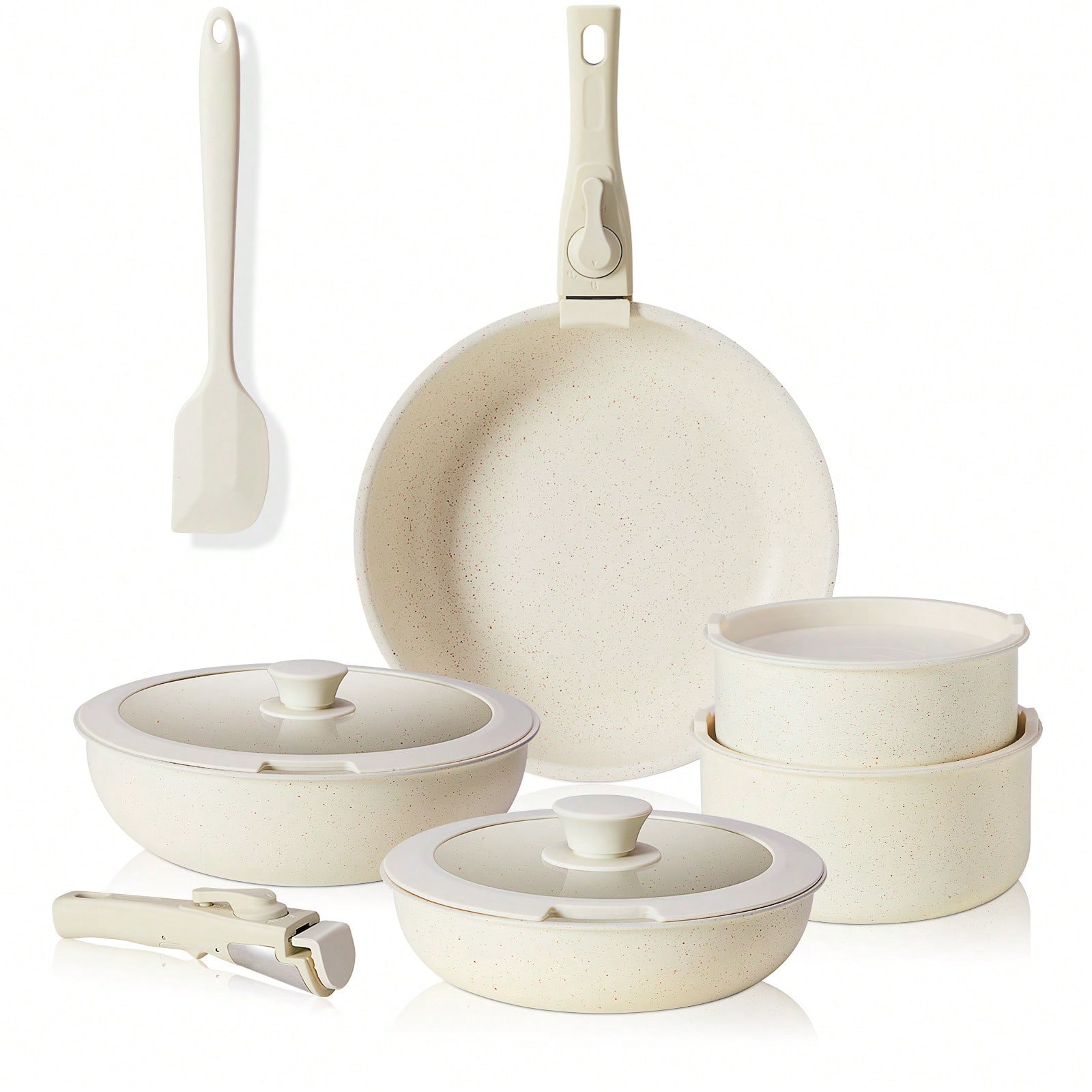 Ensemble de casseroles et poêl - Camping Cooking Set Detachable Handle avis et prix